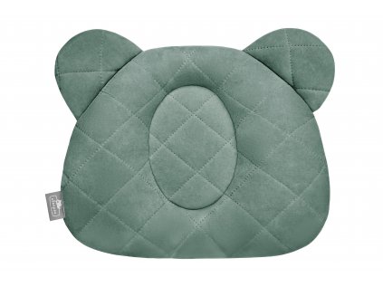 Fixační sametový polštář ROYAL BABY pro miminko zelený