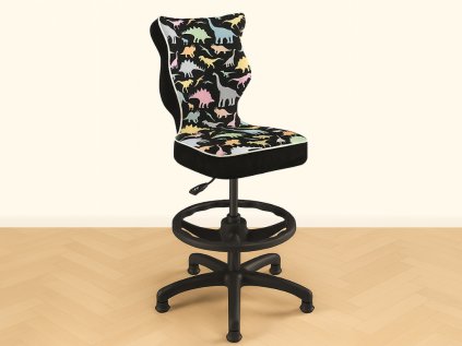 Dětská židle bez područek DINOSAUŘI k psacímu stolu