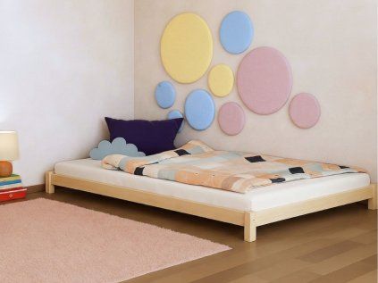 Kulatý čalouněný panel na zeď