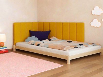 Rovný čalouněný panel na zeď