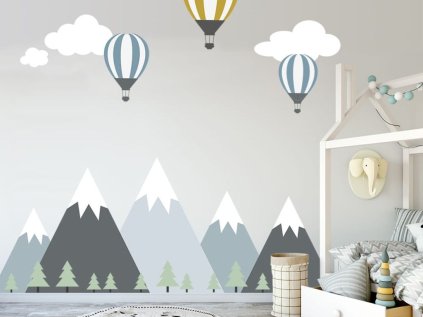 Samolepka na zeď HORY