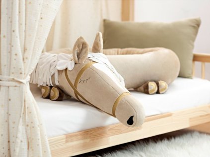 24807 1 detsky plysovy mantinel do postele konik