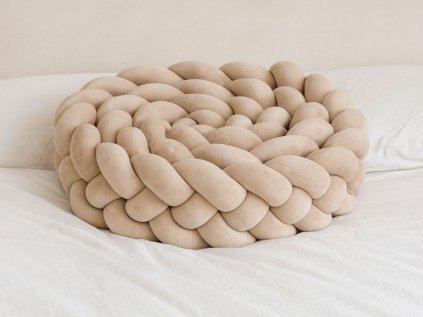 24816 sametovy mantinel pleteny do copu ze 4 pramenu