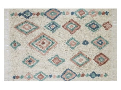 Vzorovaný obdélníkový koberec MARLIEN béžový