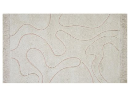 Vzorovaný koberec VERA do dětského pokoje krémový