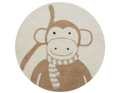 Koberec OPICE do dětského pokoje béžový