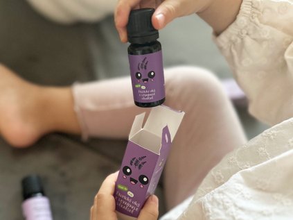 Esenciální olej pro děti z levandule lékařské, 100 % BIO