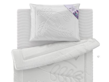 Celoroční set: levandulový polštář a přikrývka pro děti