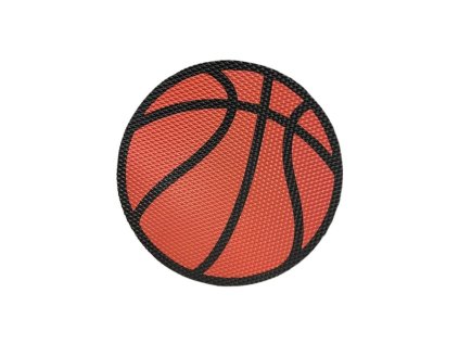 Pěnová samolepící nástěnka BASKETBALOVÝ MÍČ do dětského pokoje