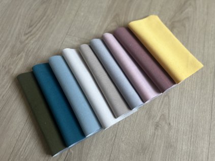 Vzorník sametových látek pro nástěnné čalouněné panely