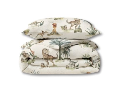 Bavlněný polštářek a přikrývka SVĚT DINOSAURŮ