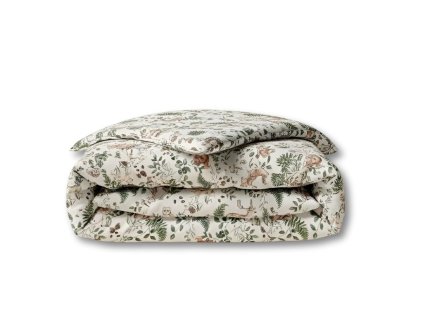 Bavlněný polštářek a přikrývka ZAHRADA ZVÍŘAT