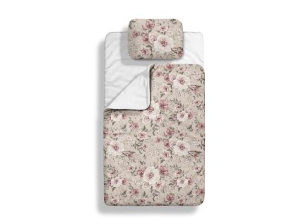 Spací pytel 2v1 KVĚTY do postýlky