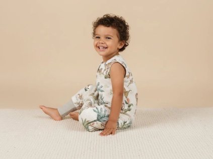 Lehký spací pytel s nohavicemi SVĚT DINOSAURŮ