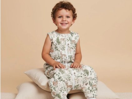 Lehký spací pytel s nohavicemi ZAHRADA ZVÍŘAT