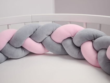 Barevný velurový cop (4)