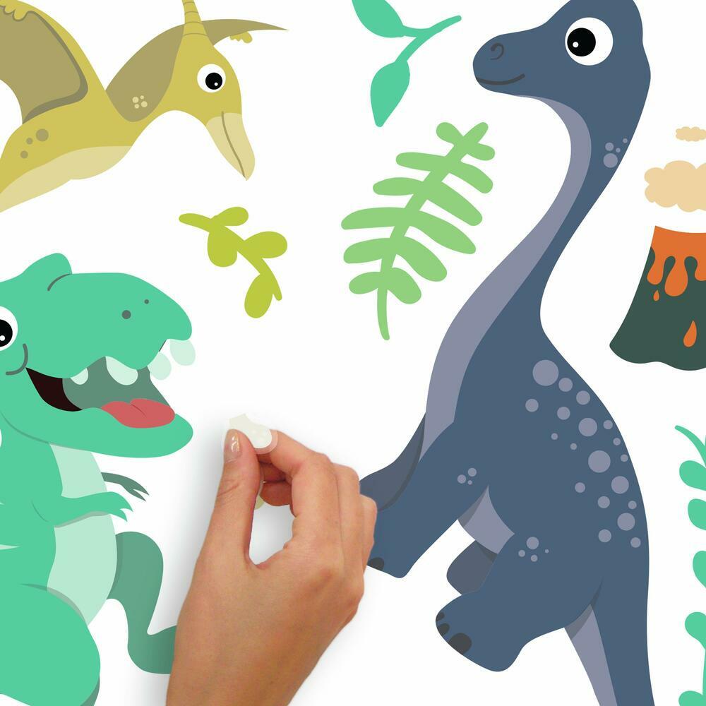 Samolepky na stěnu DINOSAUŘI do klučičího pokoje (obrázek 5)