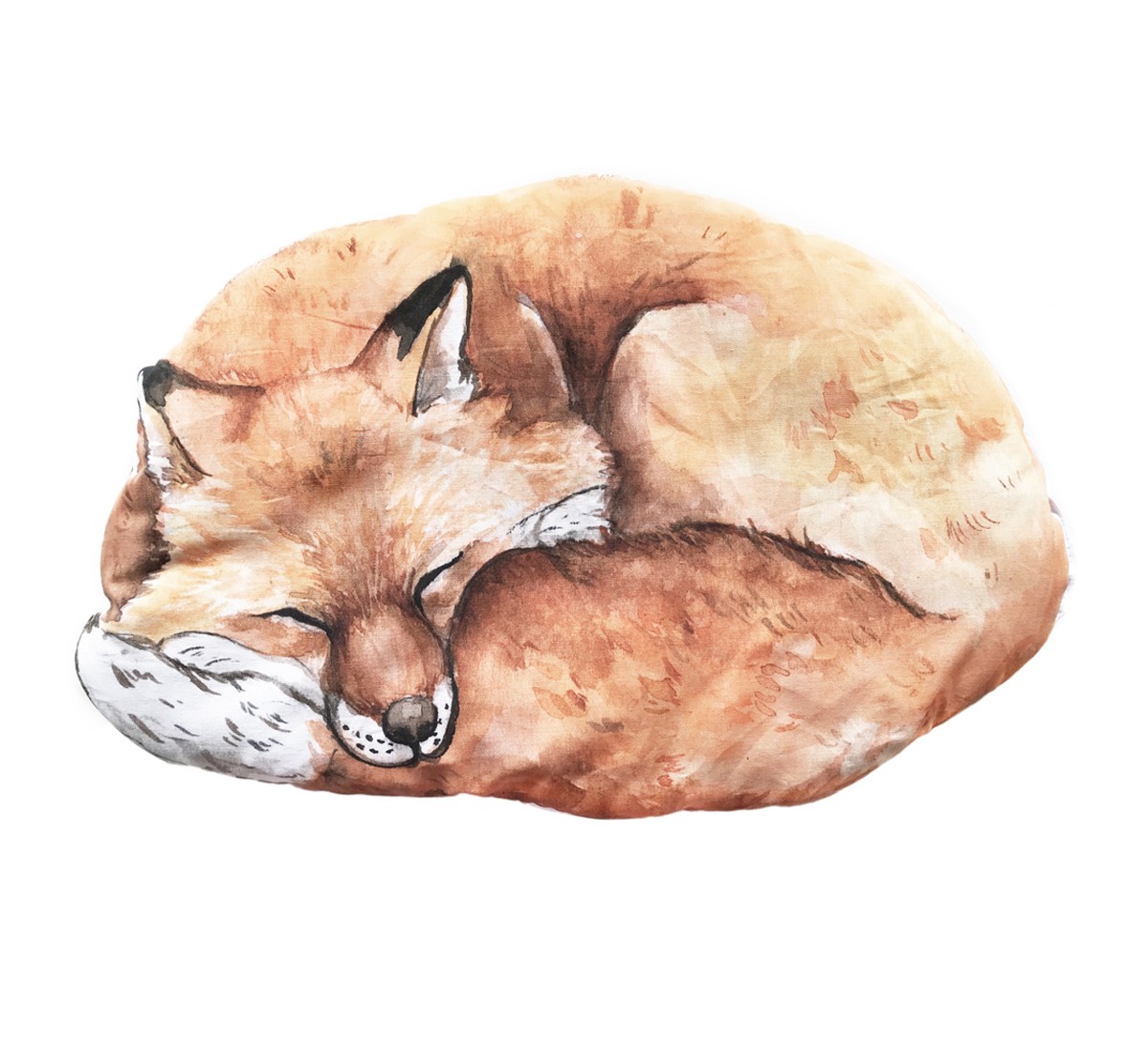 Levně Bavlněný dětský dekorační polštářek LIŠKA Zvolte rozměr: Klasický 35 x 21 cm