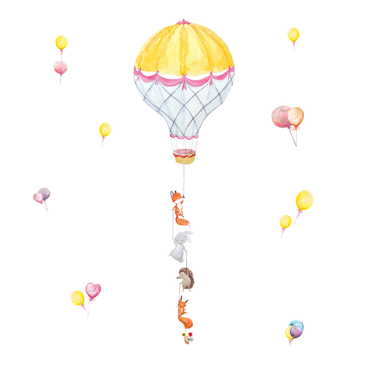 Samolepky do dětského pokoje BALON (obrázek 3)
