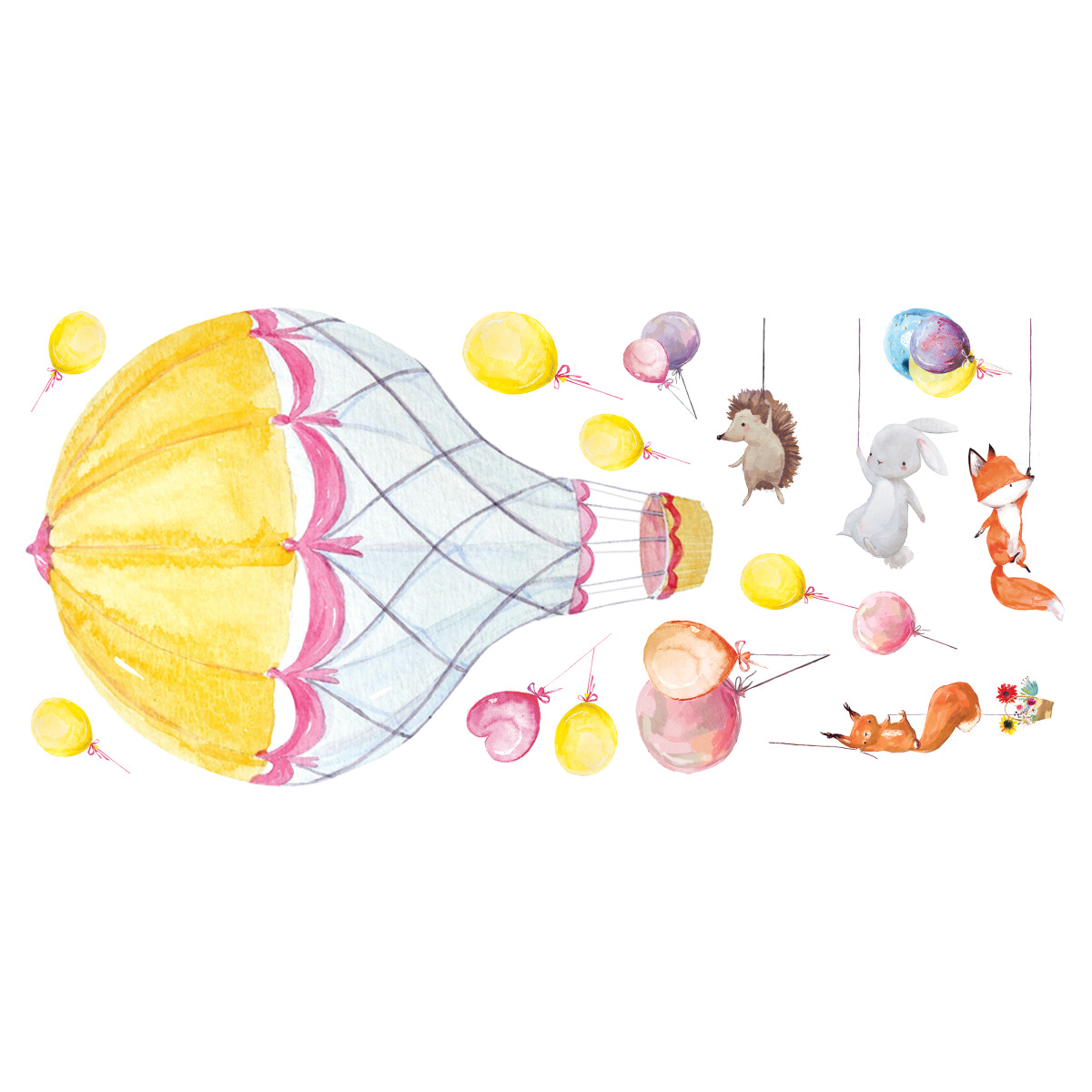 Samolepky do dětského pokoje BALON (obrázek 5)