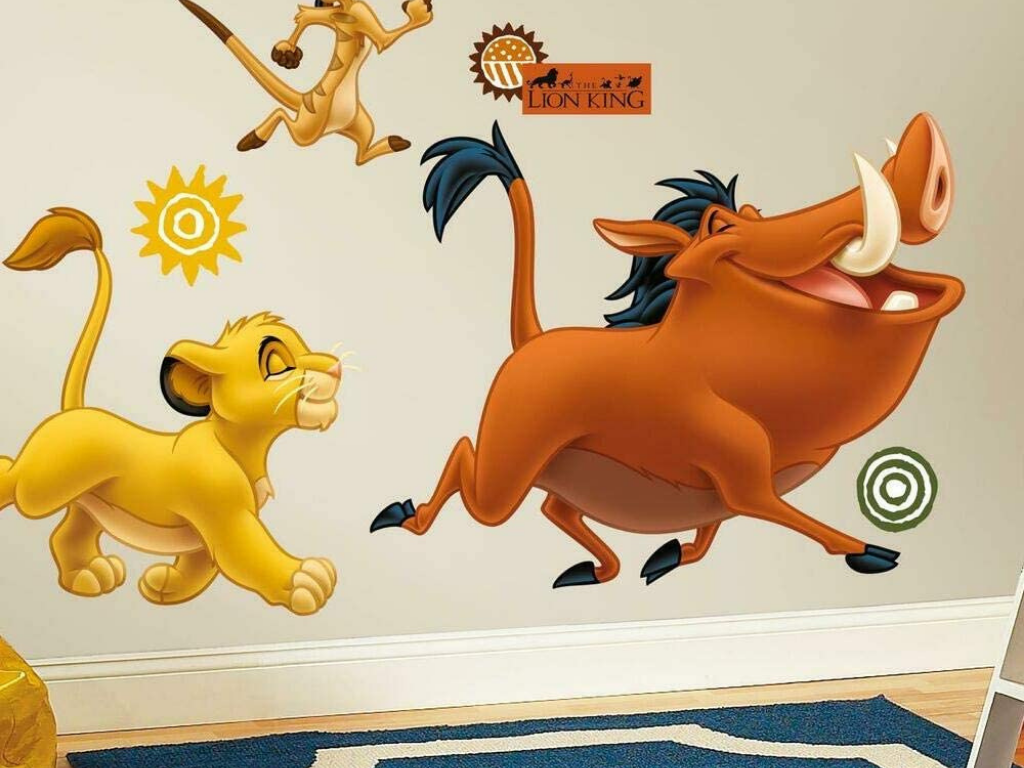 Samolepky s Disney motivem SIMBA a kamarádi