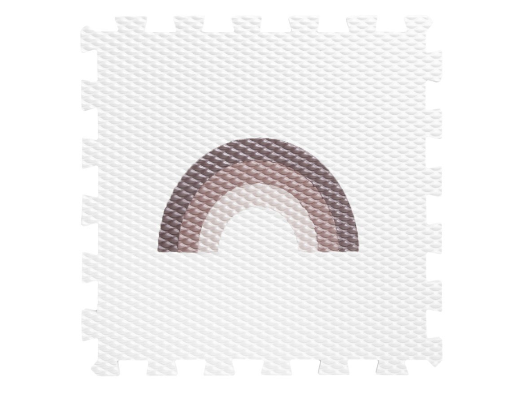 Hrací pěnová puzzle podlaha 9 dílů HNĚDÝ LENOCHOD do dětského pokoje (obrázek 8)