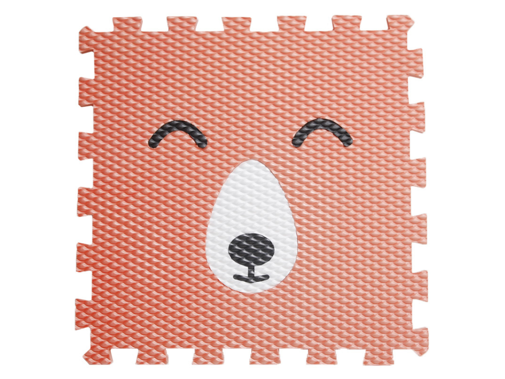 Levně Pěnová puzzle podložka do dětského pokoje LIŠKA Zvolte barvu: Oranžová