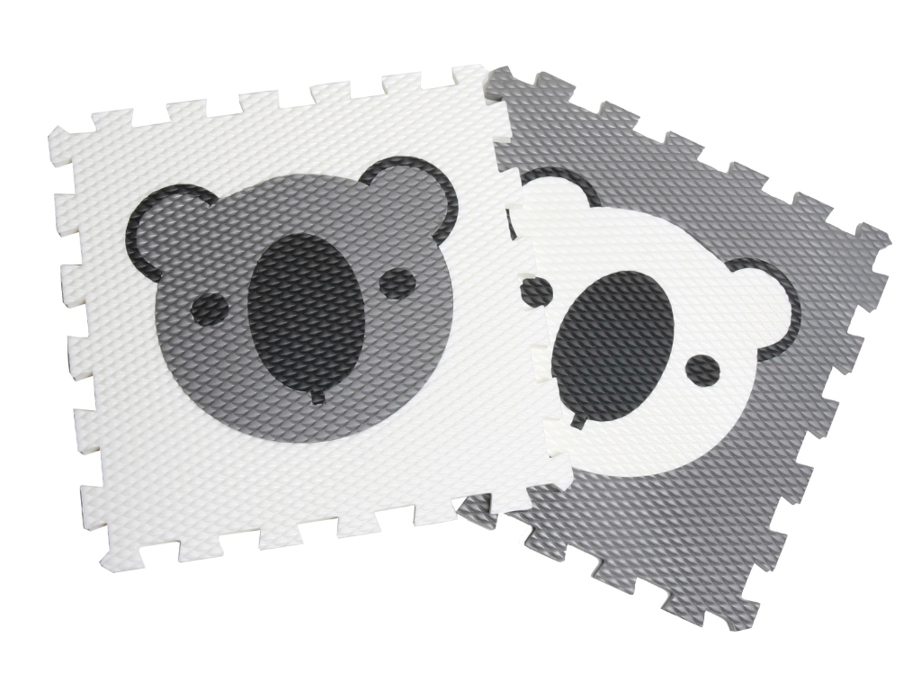 Pěnová podložka na zem do dětského pokoje KOALA Zvolte barvu: Bílá (obrázek 4)