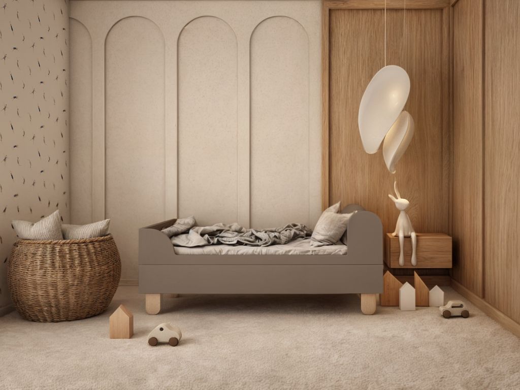 Dětská jednolůžková postel se dvěma čely BASIC Zvolte barvu: Bílá, Zvolte rozměr: 80x160 cm (obrázek 6)