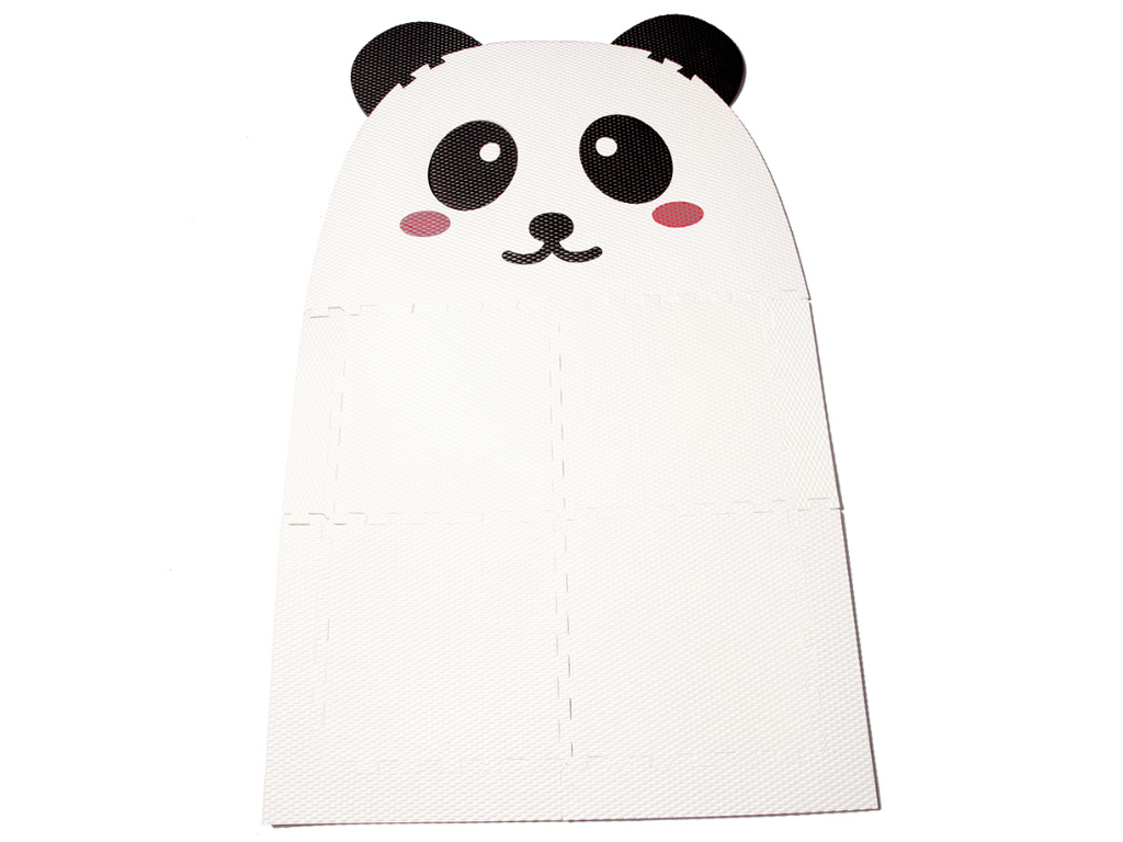Levně Designový pěnový koberec PANDA do dětského pokoje