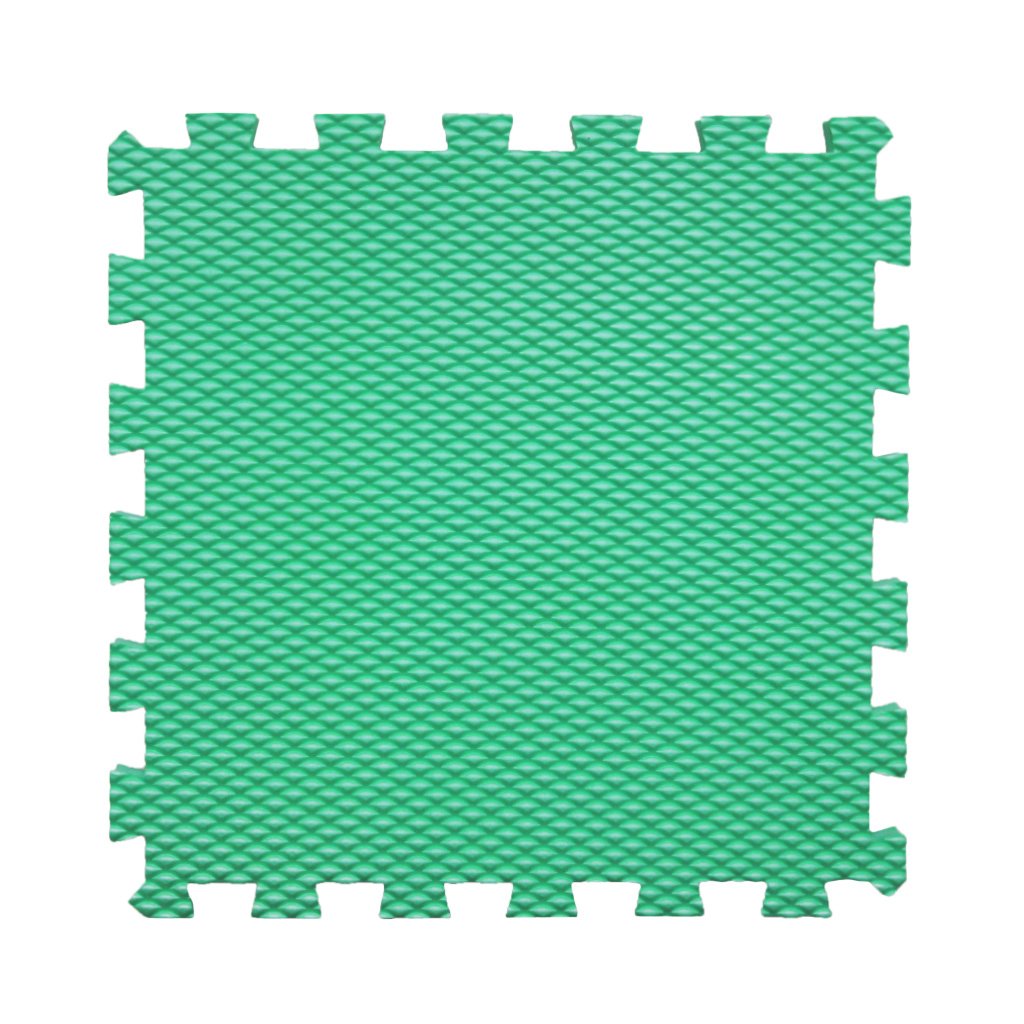 Levně Základní puzzle díl MINIDECKFLOOR pro vytvoření pěnové podlahy Zvolte barvu: Zelená