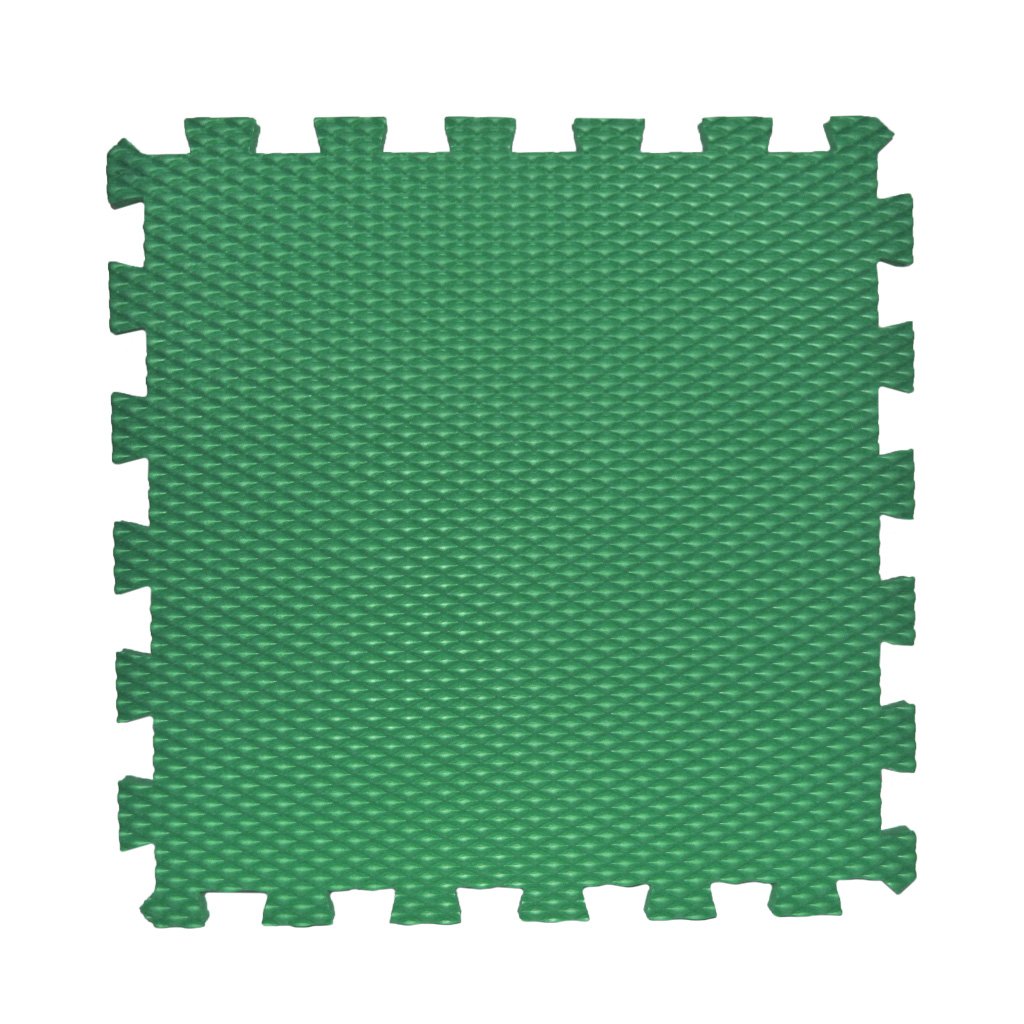 Levně Základní puzzle díl MINIDECKFLOOR pro vytvoření pěnové podlahy Zvolte barvu: Tmavě zelená
