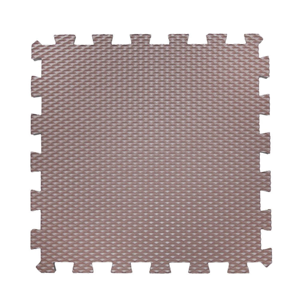 Levně Základní puzzle díl MINIDECKFLOOR pro vytvoření pěnové podlahy Zvolte barvu: Tmavě hnědá