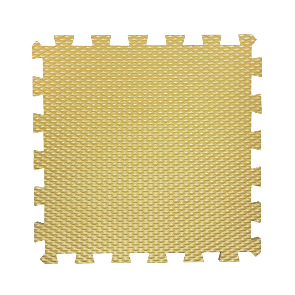 Levně Základní puzzle díl MINIDECKFLOOR pro vytvoření pěnové podlahy Zvolte barvu: Zlatá