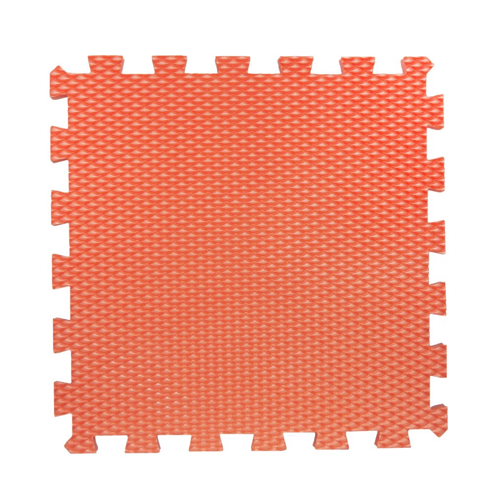 Levně Základní puzzle díl MINIDECKFLOOR pro vytvoření pěnové podlahy Zvolte barvu: Tmavě oranžová