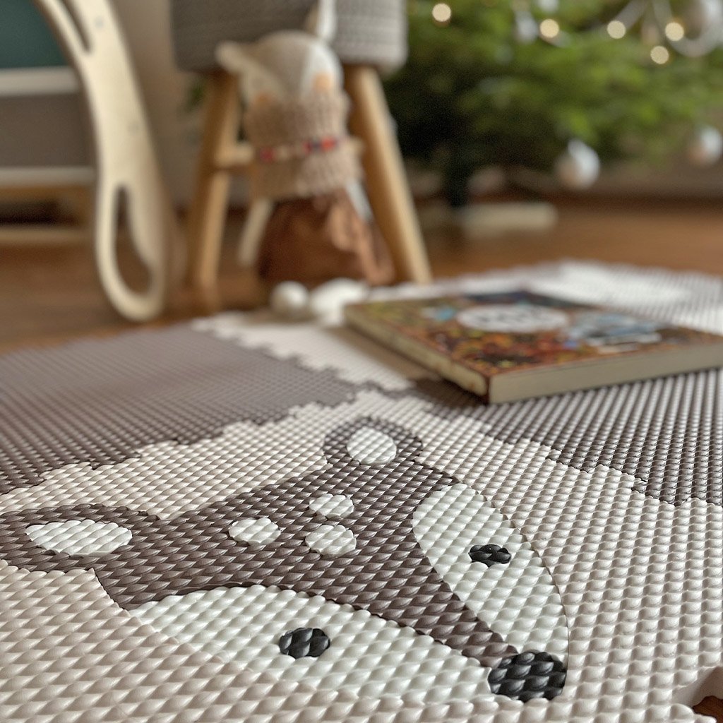 Dětská pěnová puzzle podlaha z 6 dílů KOLOUŠEK (obrázek 5)