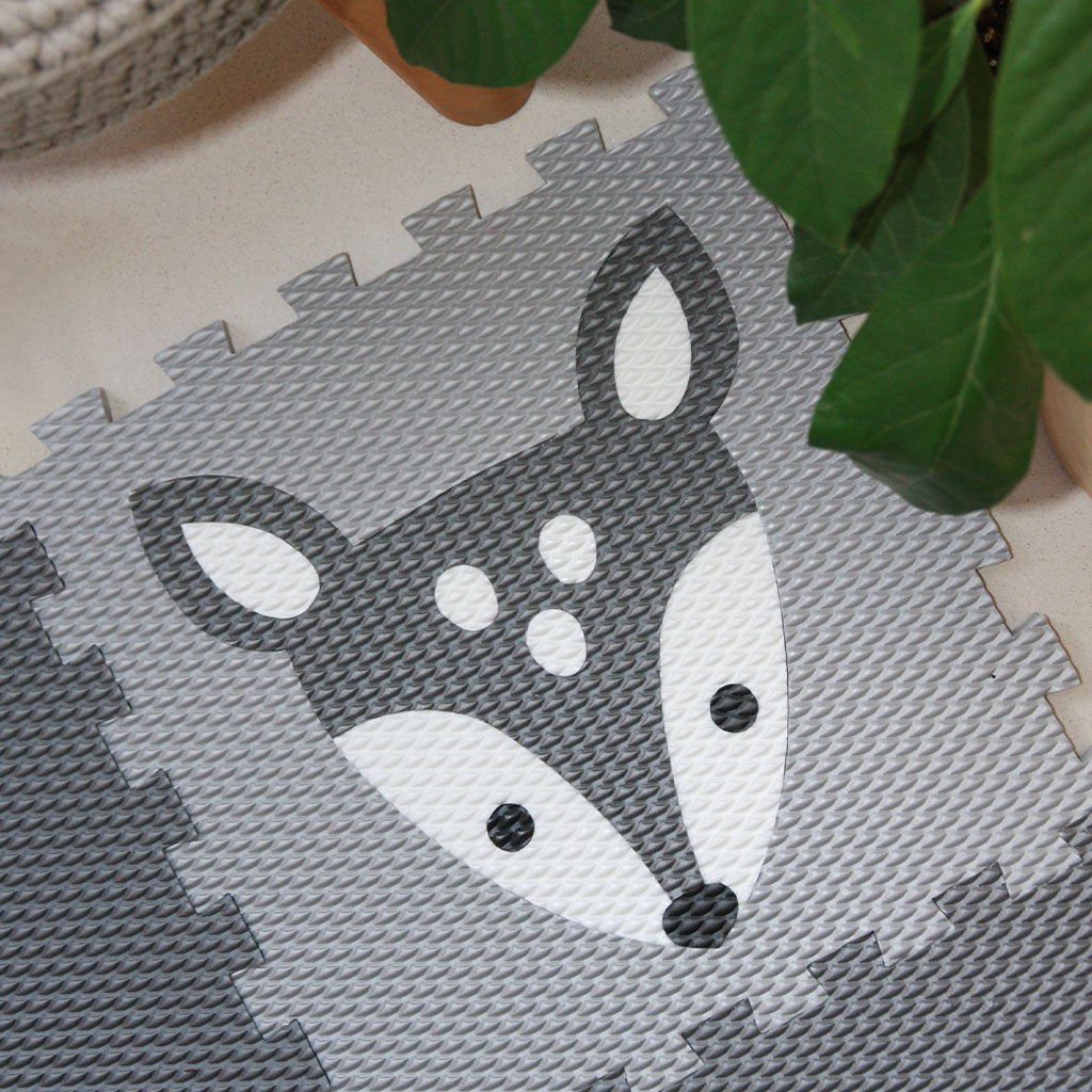 Pěnová puzzle podlaha 9 dílů KOLOUŠEK do dětského pokoje (obrázek 3)