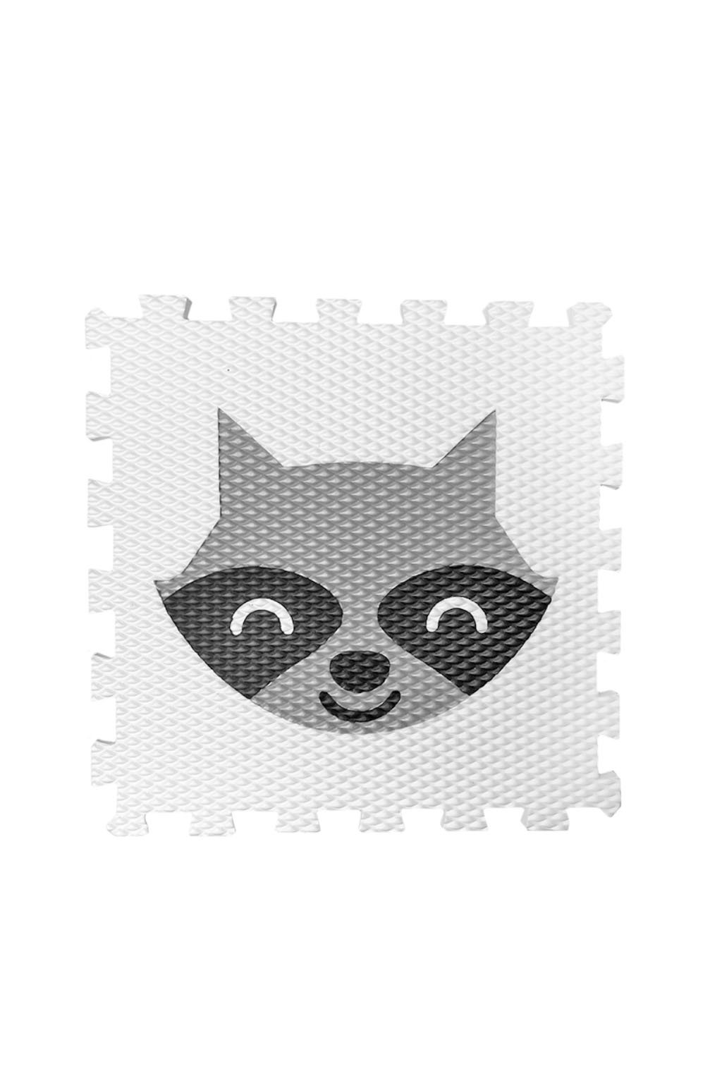 Levně Hrací puzzle podložka do dětského pokoje MÝVAL Zvolte barvu: Bílá