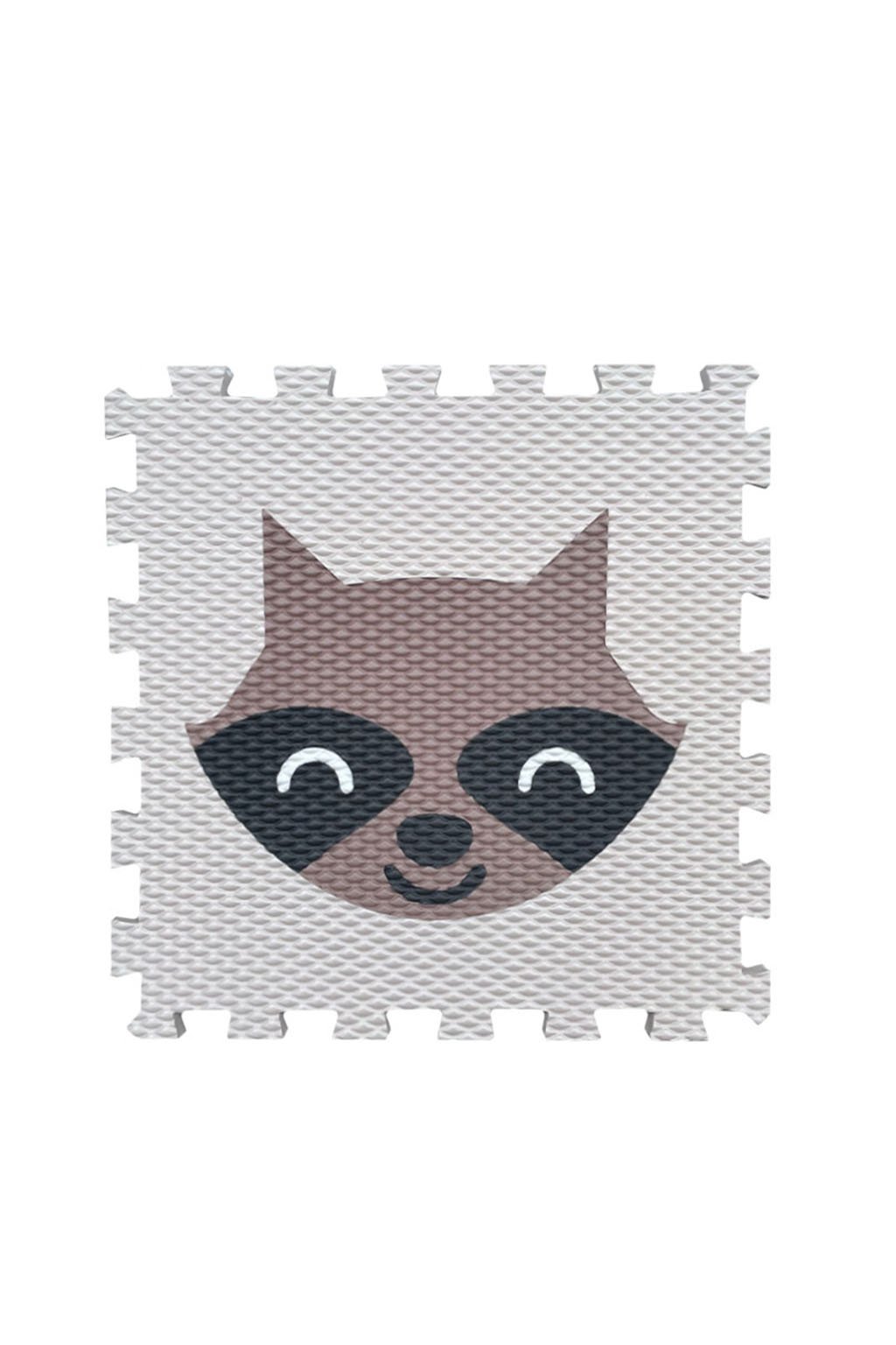 Levně Hrací puzzle podložka do dětského pokoje MÝVAL Zvolte barvu: Krémová