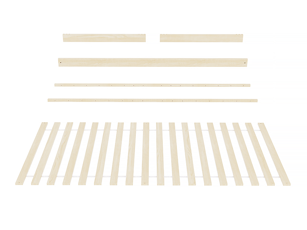 Benlemi Sada DOUBLE pro rozklad jednolůžka na dvě samostatné postele Zvolte barvu: Bílá, Zvolte rozměr: 90x160 cm