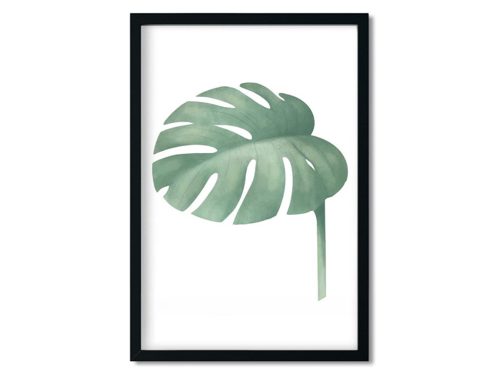 Levně Plakát na stěnu MONSTERA do dětského pokoje Zvolte rozměr: 20 x 30 cm