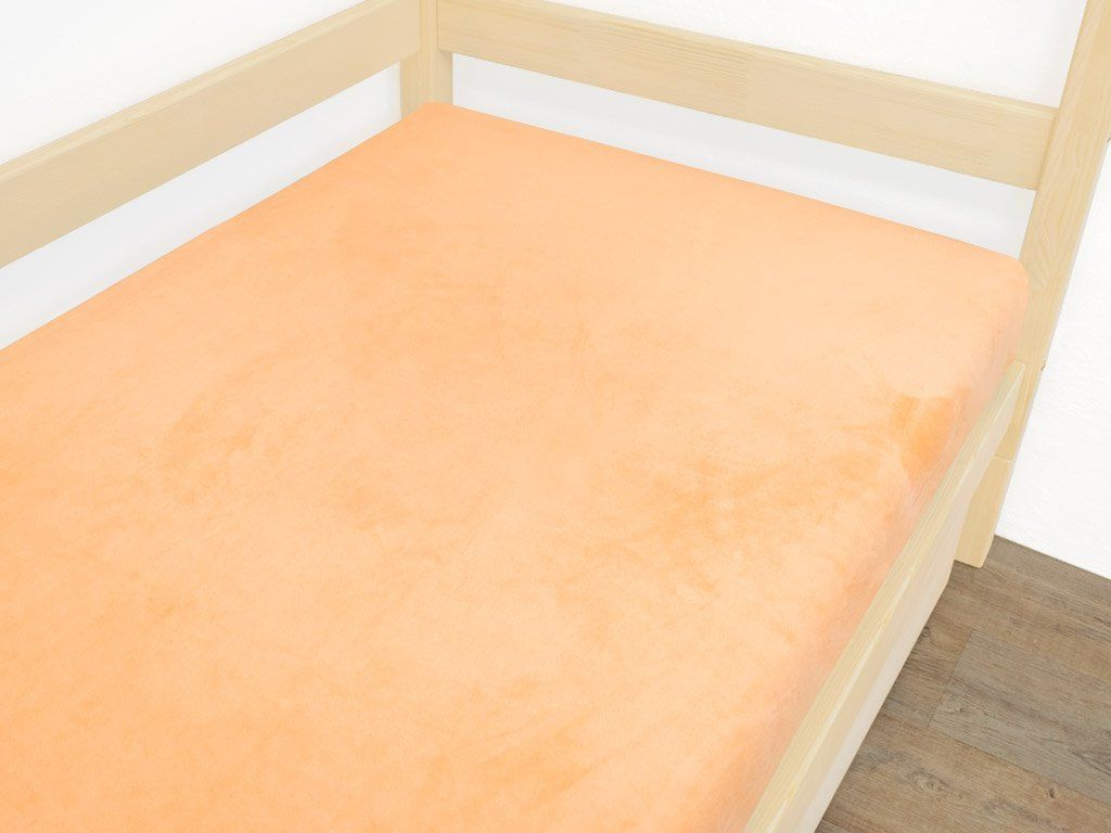 Benlemi Jednolůžkové prostěradlo z mikroplyše MERUŇKOVÉ Zvolte rozměr: 140 x 190 cm