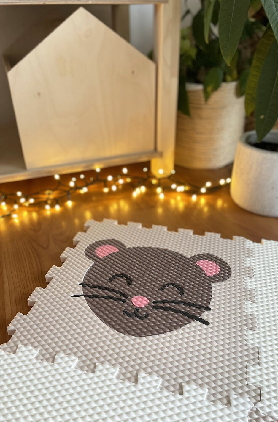Pěnová podlaha do dětského pokoje 9 dílů MYŠKA A JEDNOROŽEC (obrázek 5)