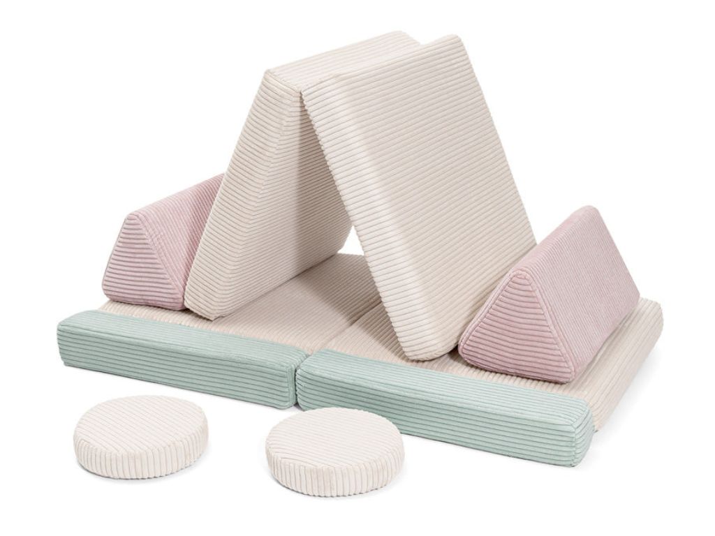 Levně Skládací pěnová pohovka SOFA MINI z manšestru Zvolte barvu: Vícebarevná