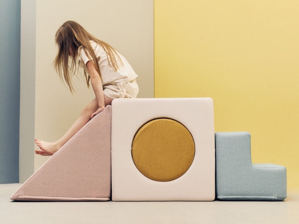 Levně Dětská pěnová sestava PLAYSET Zvolte barvu: Vícebarevná