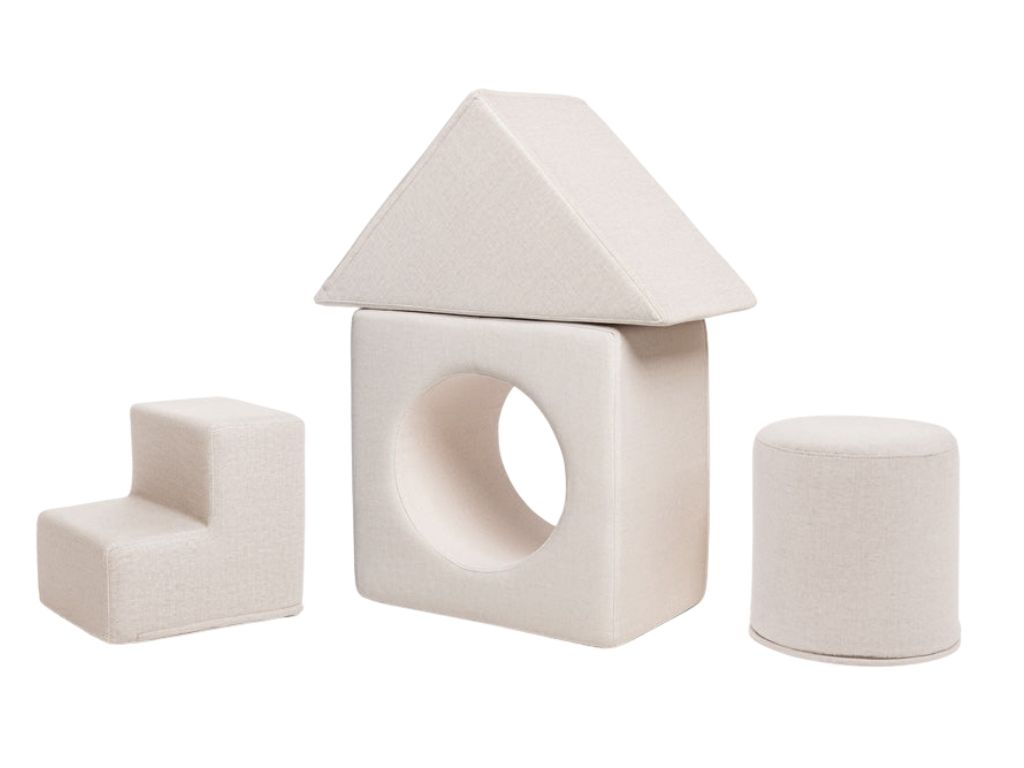 Levně Dětská pěnová sestava PLAYSET Zvolte barvu: Béžová