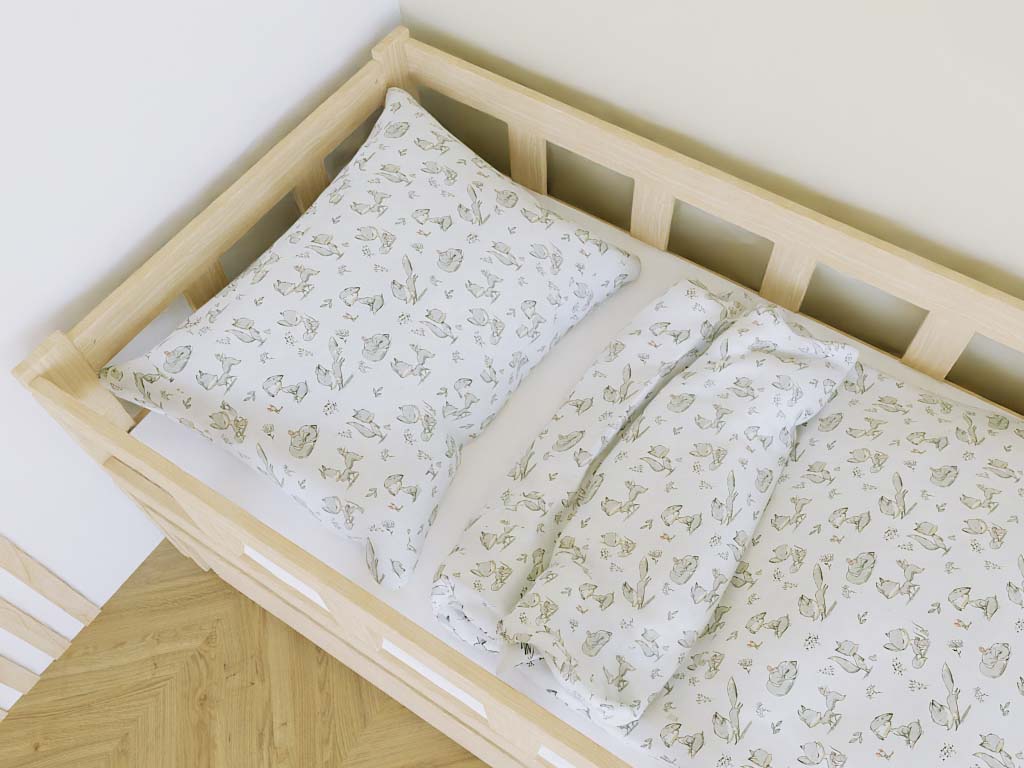 Bavlněné dětské povlečení LIŠKY na jednolůžko (obrázek 3)