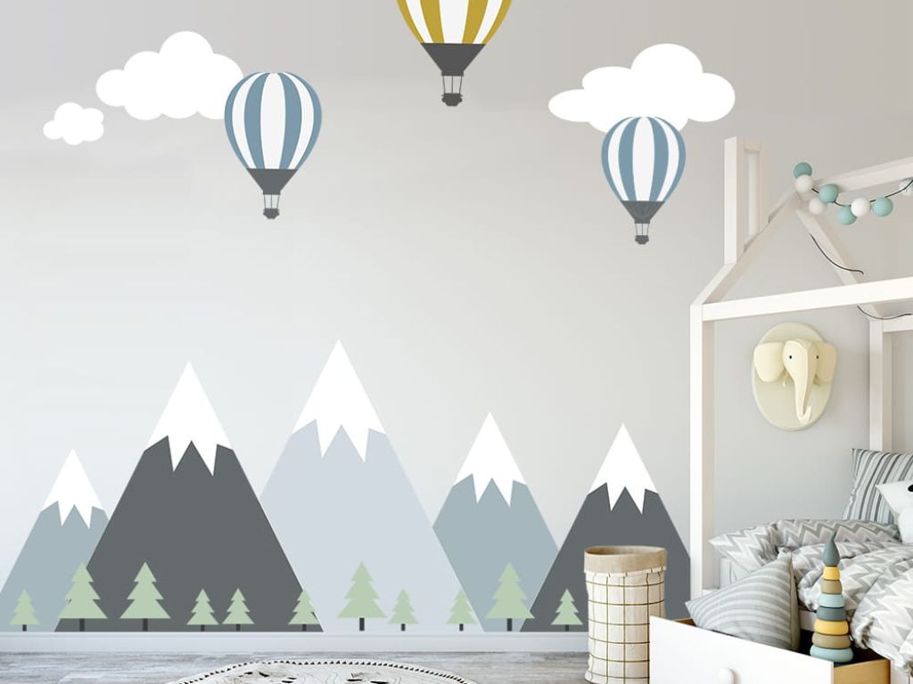 Make my wall Samolepka na zeď HORY