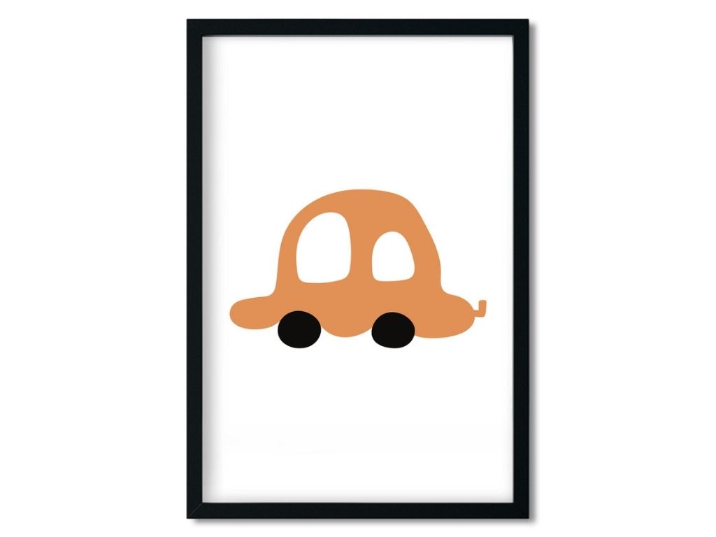 Levně Dětský plakát na zeď AUTO Rozměr: 20 x 30 cm