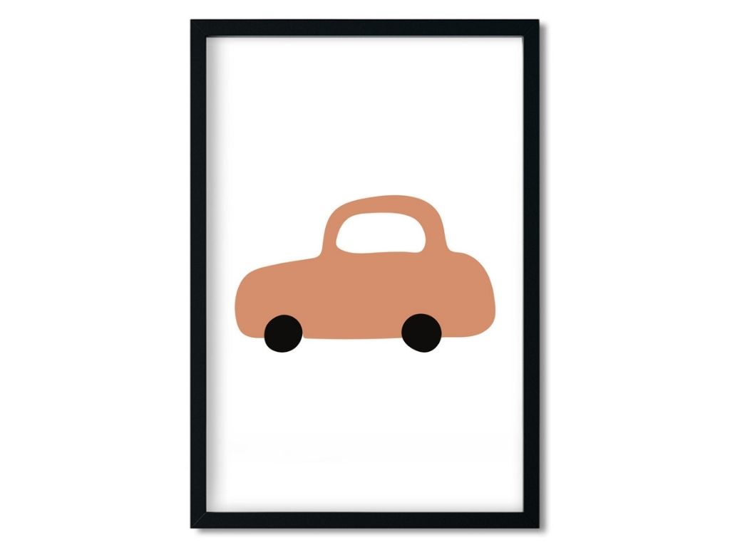 Levně Plakát pro děti AUTO Rozměr: 20 x 30 cm